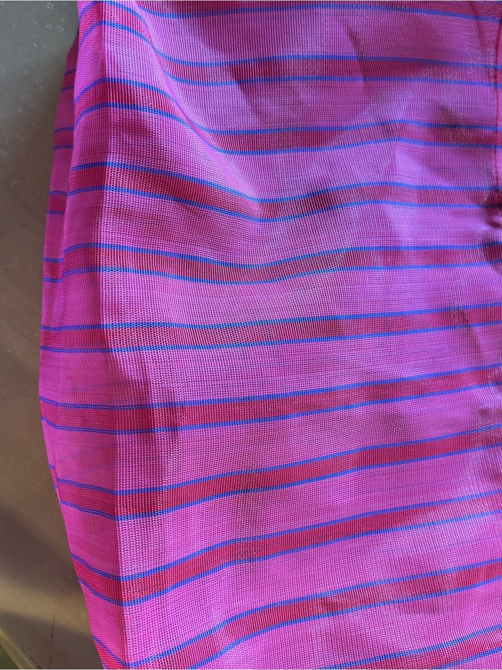 Consuela Pink Striped Crest Tote - Picture 4 of 4